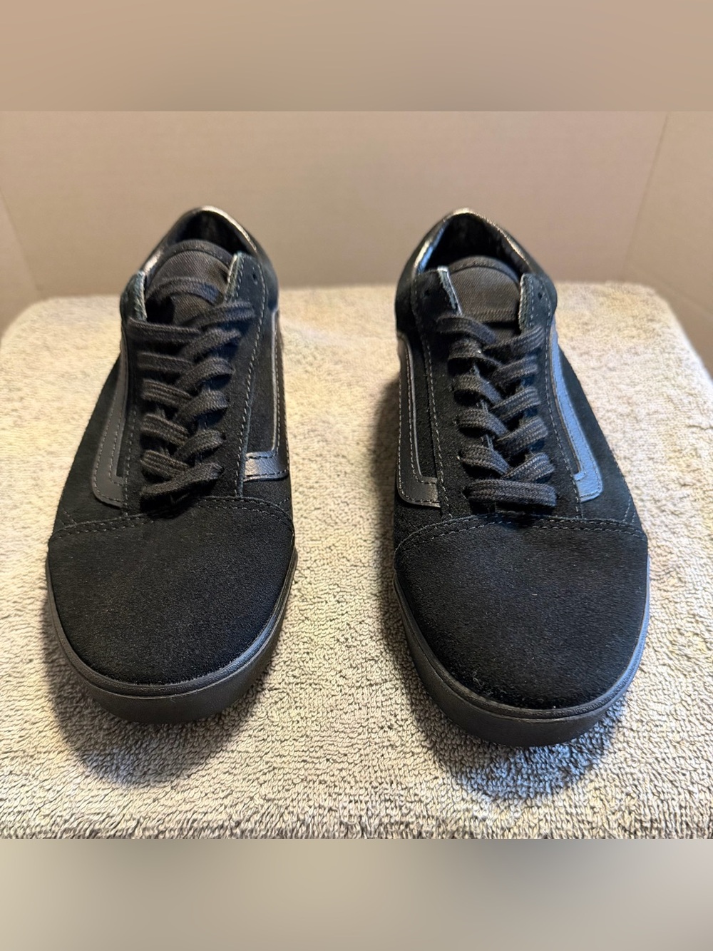 Suede/Canvas US Men 3.5/Wmn 5.0 NWT Vans Old Skool Lowpro Shoes Black-see desc.